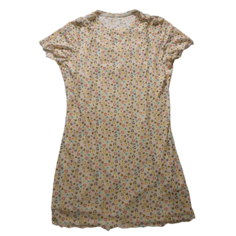 BP Dress Size 2X Ditsy Mesh Overlay